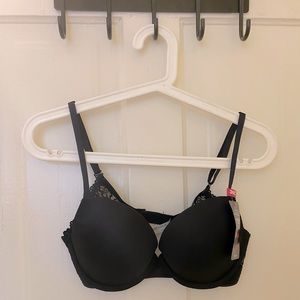 MAIDENFORM Black Lace Multi-Wear Push Up Bra 36C